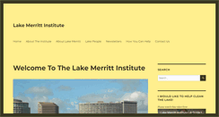 Desktop Screenshot of lakemerrittinstitute.org