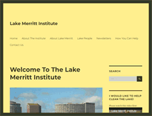 Tablet Screenshot of lakemerrittinstitute.org